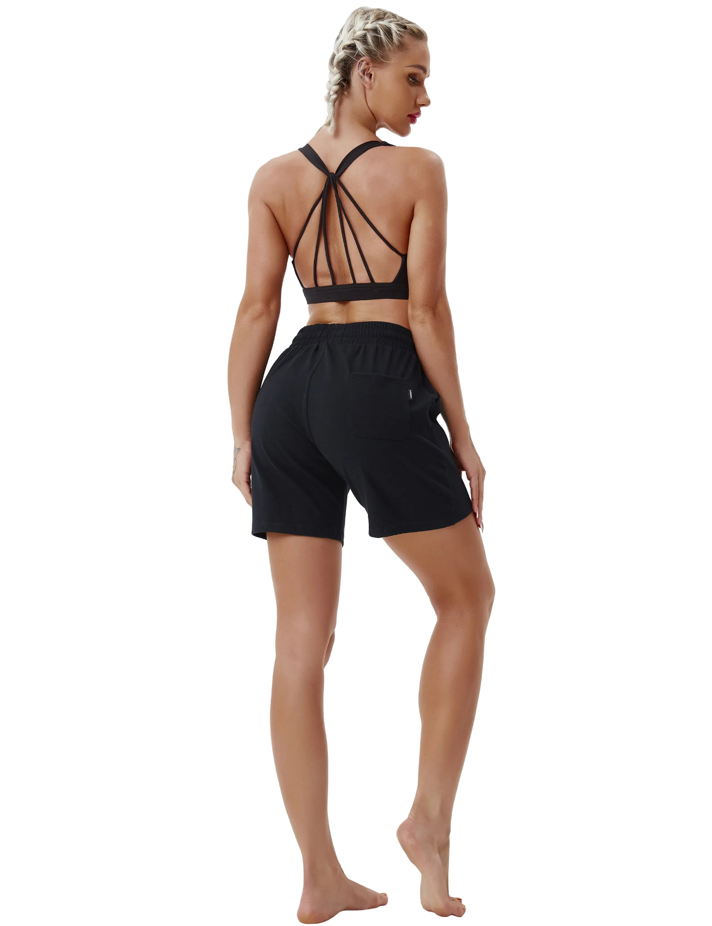 5" Joggers Shorts black_Biking