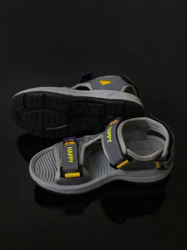 BSD51 Boys Sandal 8Yrs - 17Yrs Happy Grey