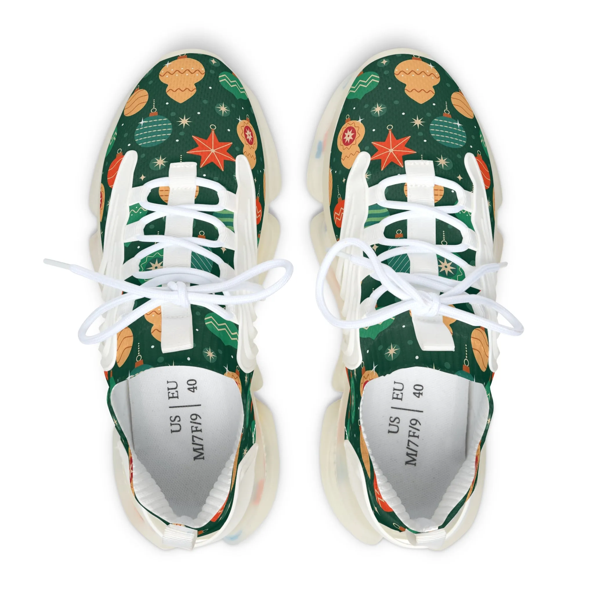 Christmas Ornaments Women's Mesh Sneakers