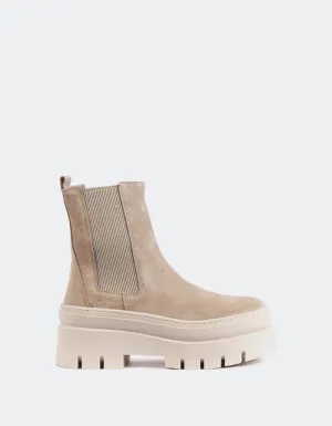 Delya Beige Suede