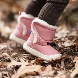 Dusty Pink Baby Winter Boots