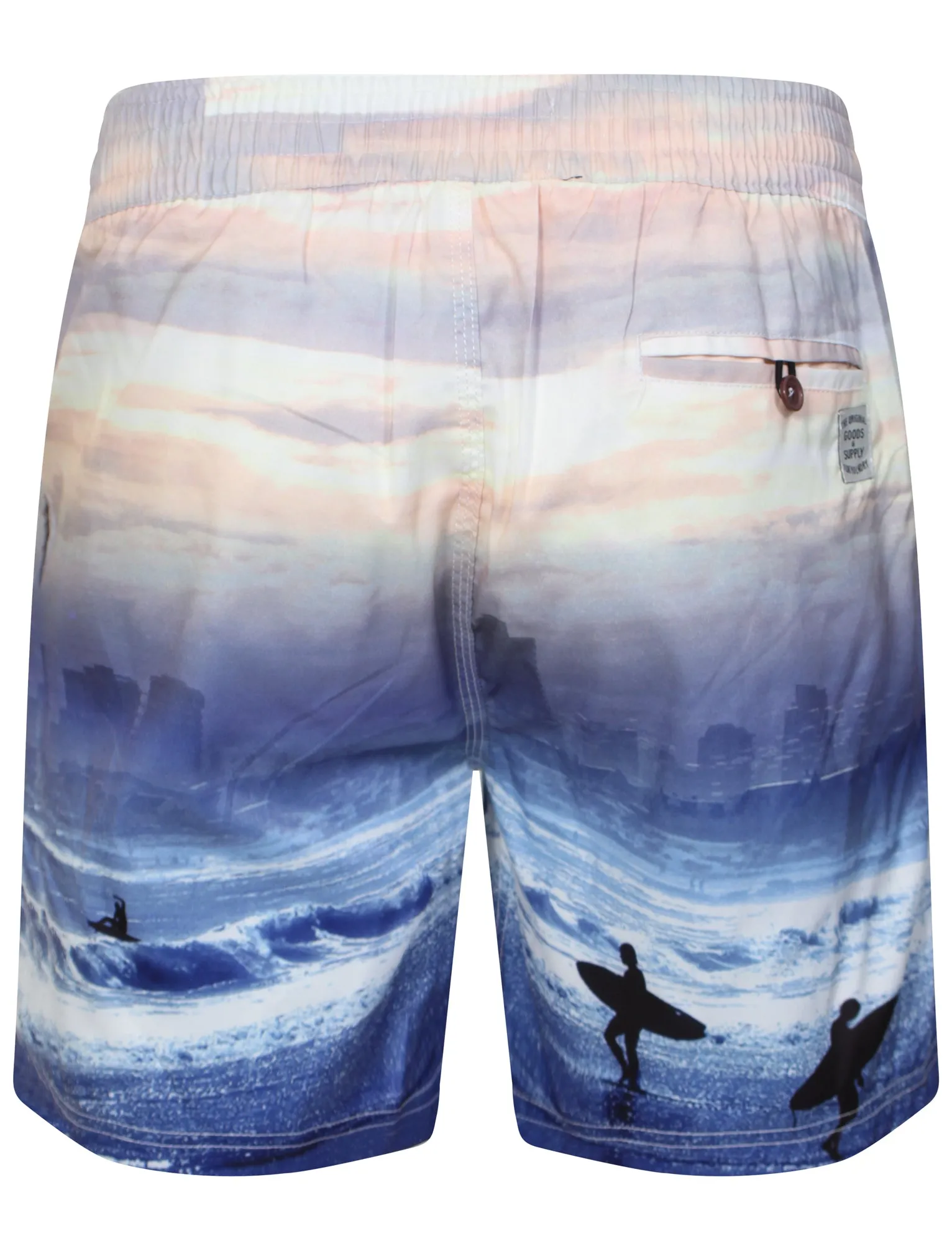 Eppink Surf Swim Shorts with Free Matching Flip Flops - Tokyo Laundry
