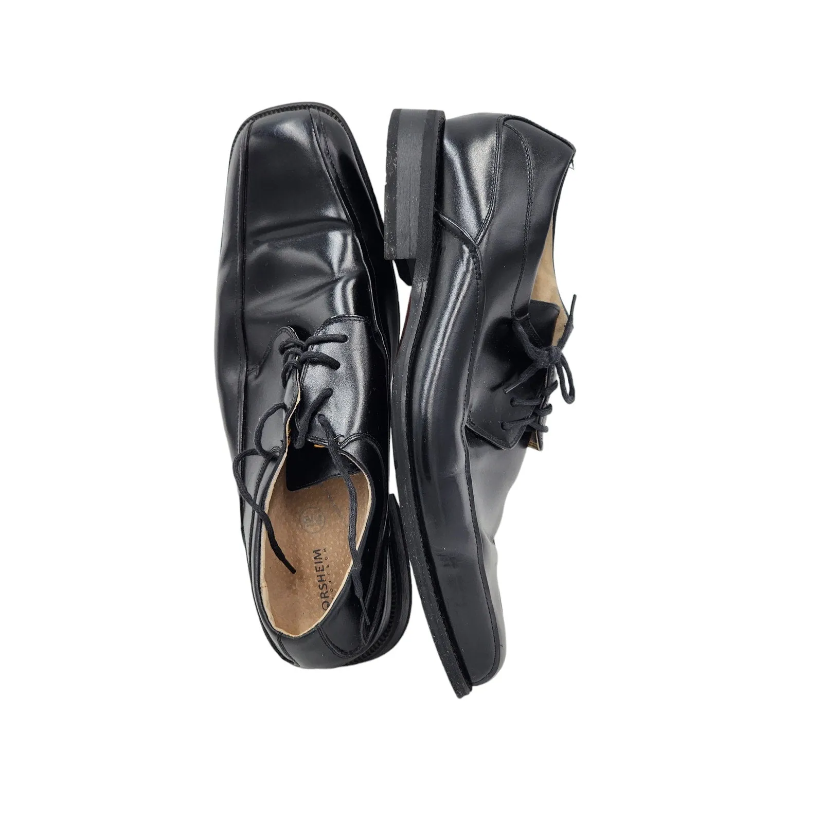 Florsheim Shoes Comfortech Mens 12D Dress Leather Square Toe Business 11256-001