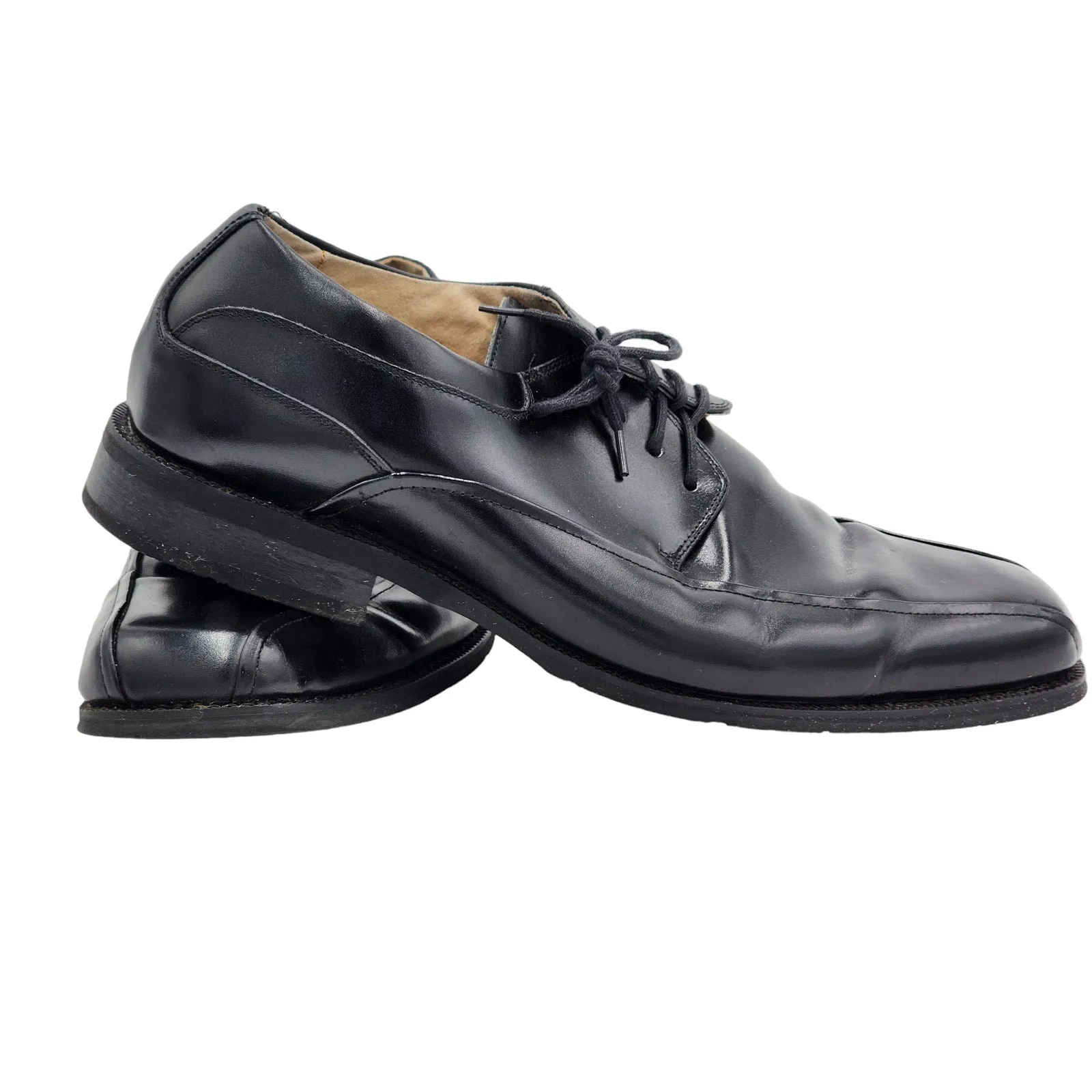 Florsheim Shoes Comfortech Mens 12D Dress Leather Square Toe Business 11256-001