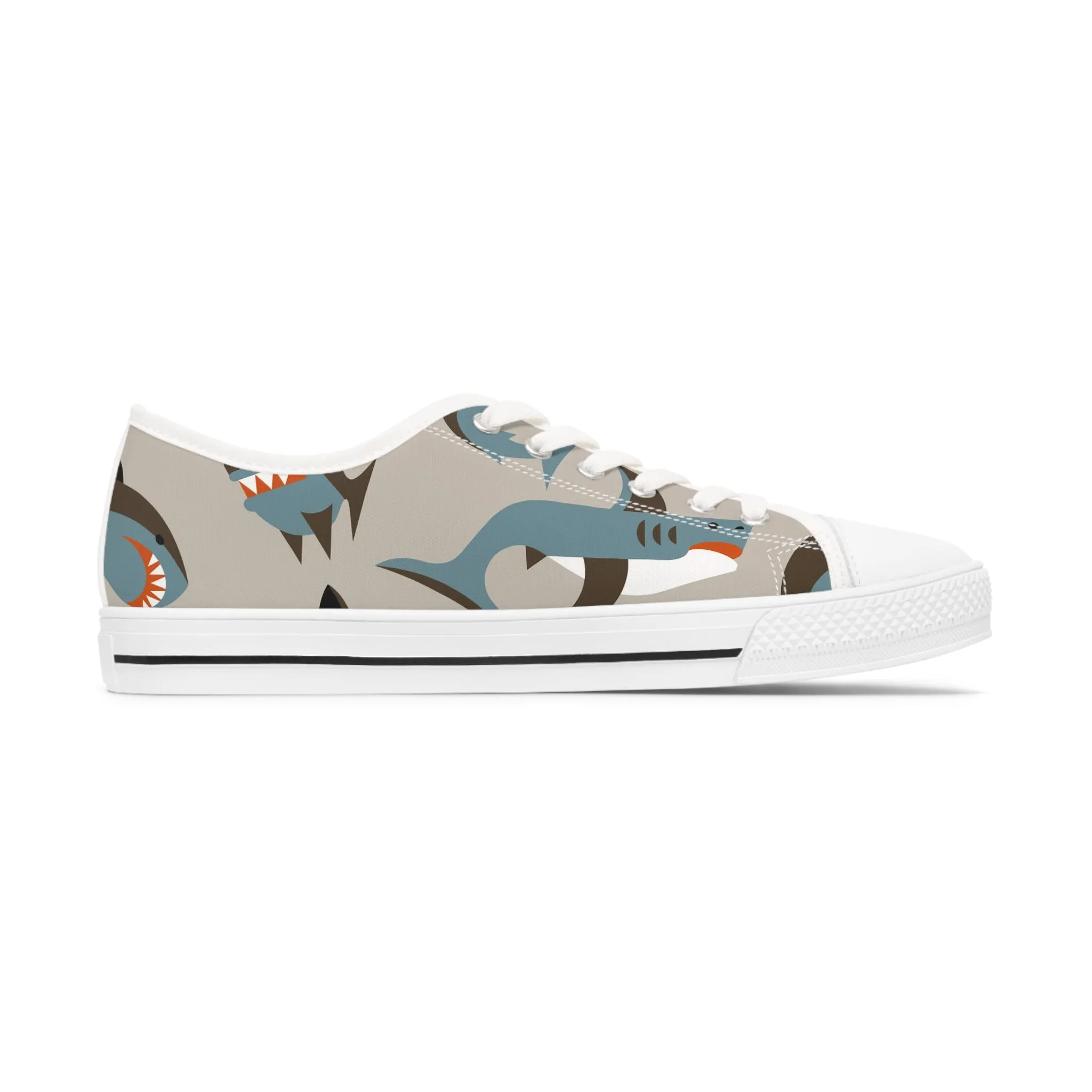 Hammerhead Shark Women's Low Top Sneakers