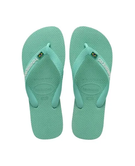 HAVAIANAS BRASIL LAYERS - GREEN DEW