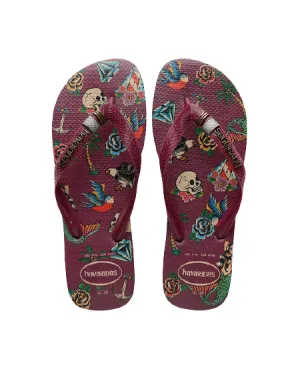 HAVAIANAS TOP TRIBO - BORDEAUX
