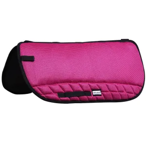 Horse Saddle Pad Hilason Western Gel With Antislip Hot Pink