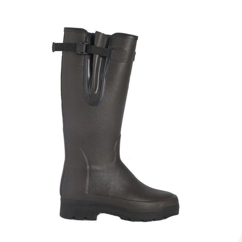 Le Chameau Mens Vierzonord Neoprene Lined Boots - Dark Brown