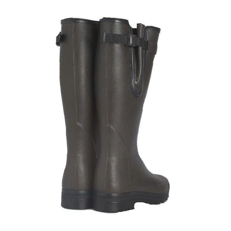 Le Chameau Mens Vierzonord Neoprene Lined Boots - Dark Brown