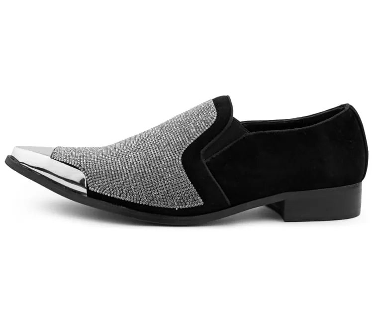 Men Dress Shoes-Dezzy Silver