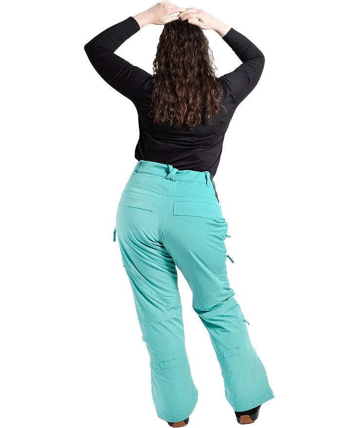 Nobody's Princess Zali Pants Aqua Regular Length Sizes 20-24