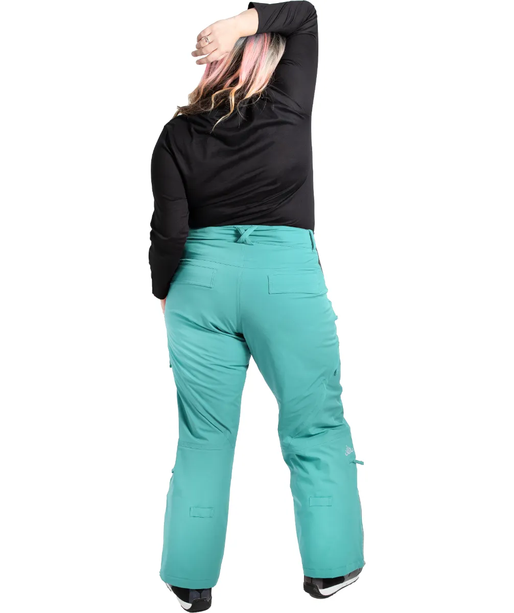 Nobody's Princess Zali Pants Aqua Regular Length Sizes 20-24
