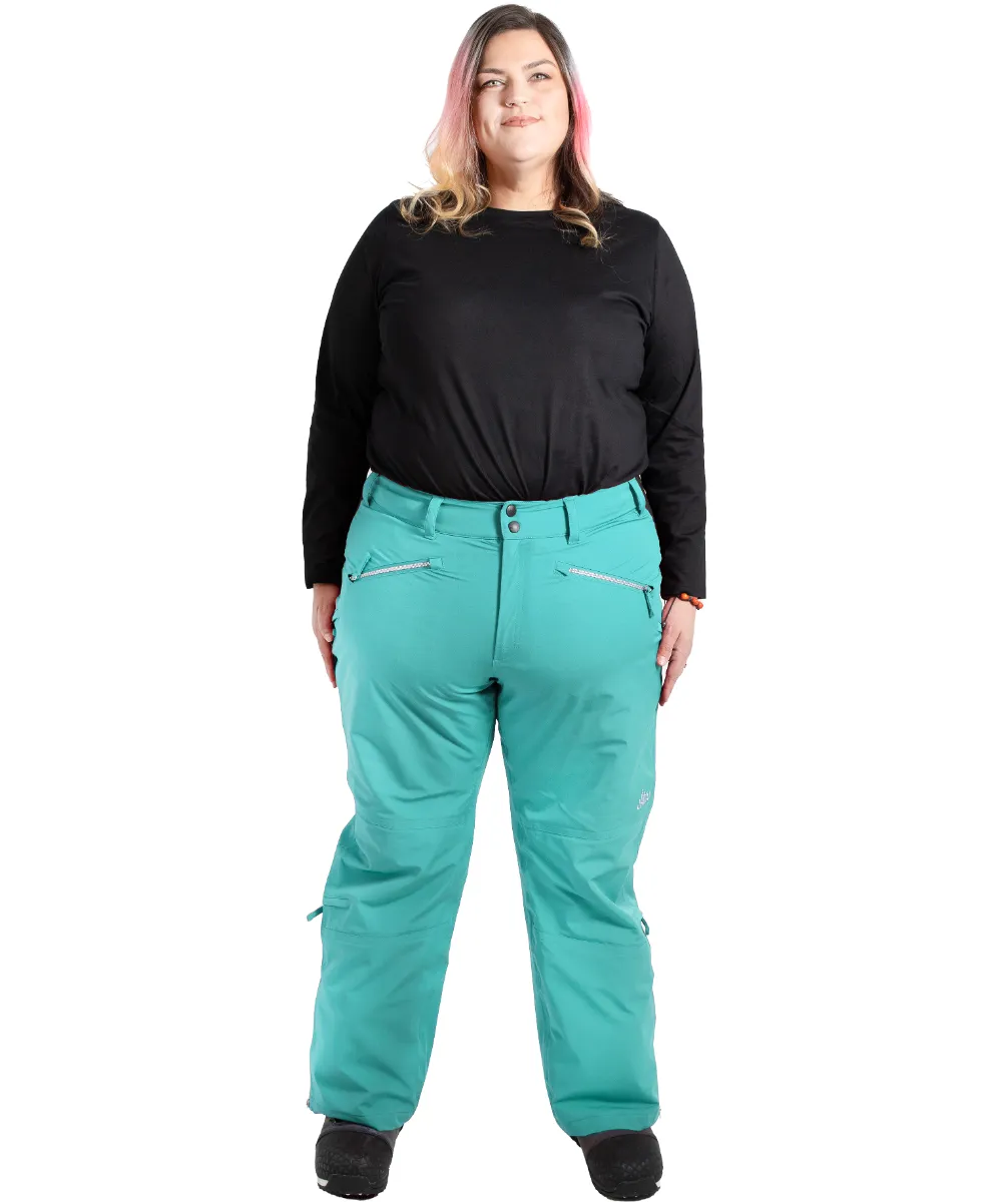 Nobody's Princess Zali Pants Aqua Regular Length Sizes 20-24
