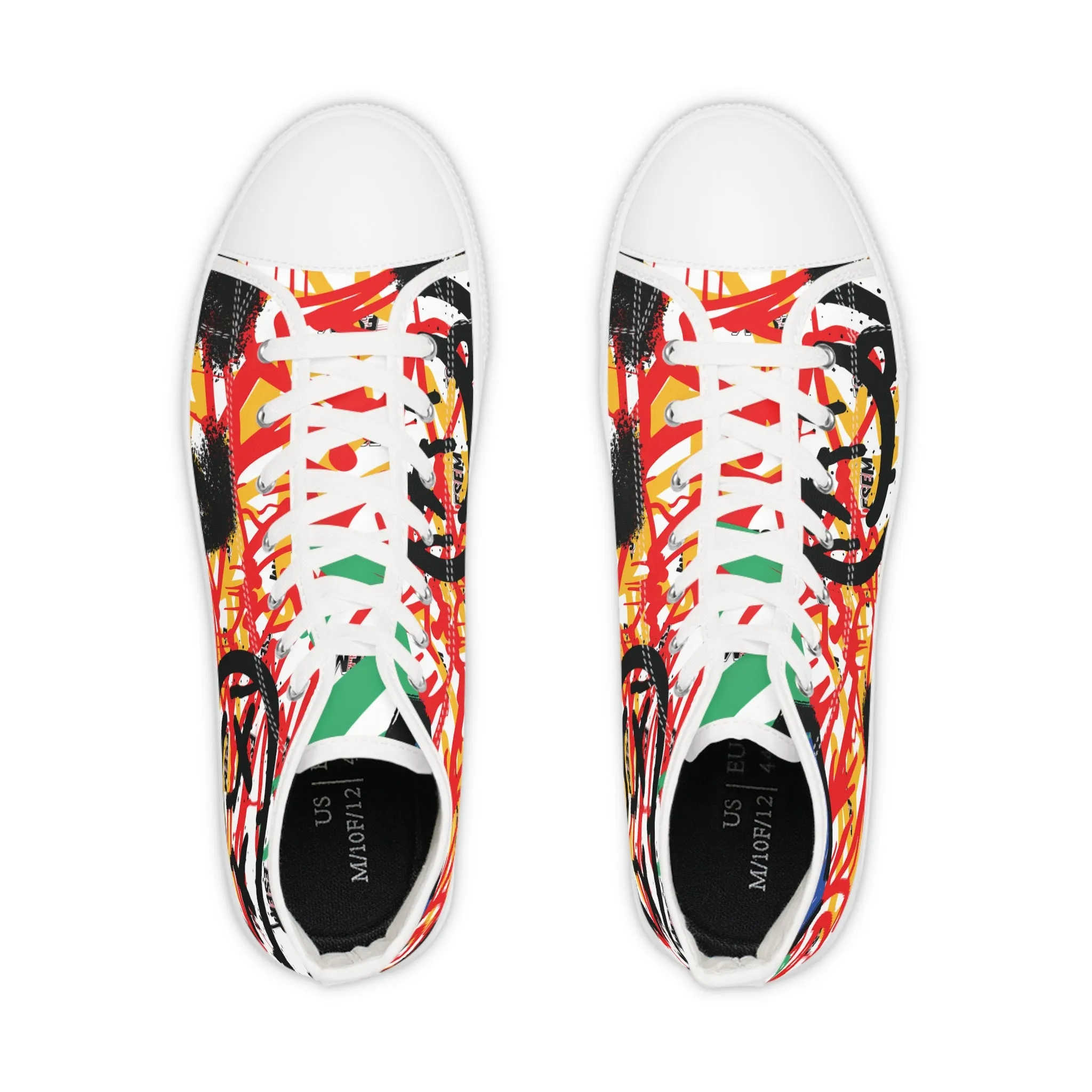 Pop Art - Men's High Top Sneakers