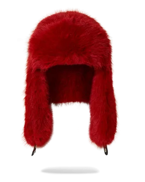 Sprayground Sky High Seekers Arctic Big Fur Aviator (SG Red)