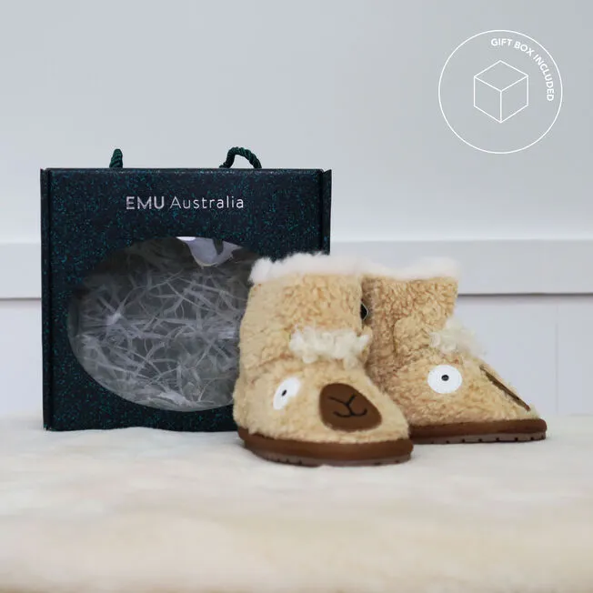 Walker Sheepskin Children's Boot in Llama