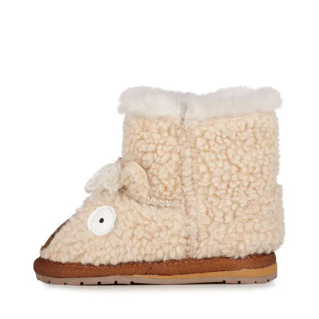 Walker Sheepskin Children's Boot in Llama