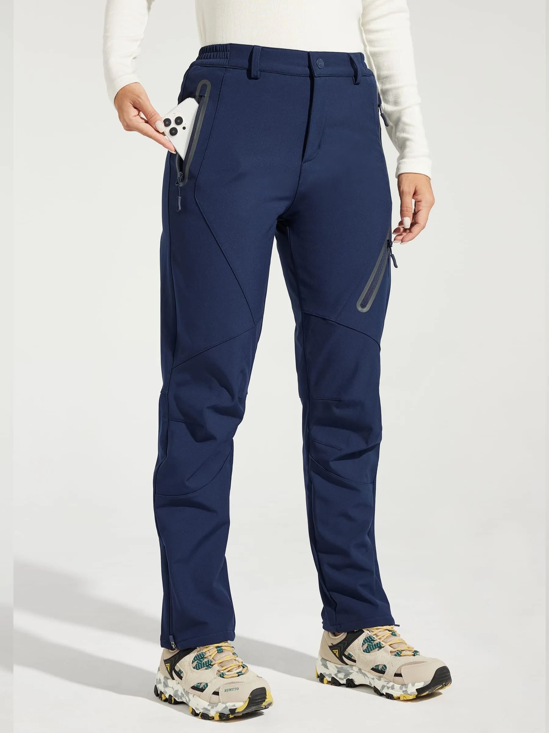 Women's Fleece Lined Snow Cargo Pants