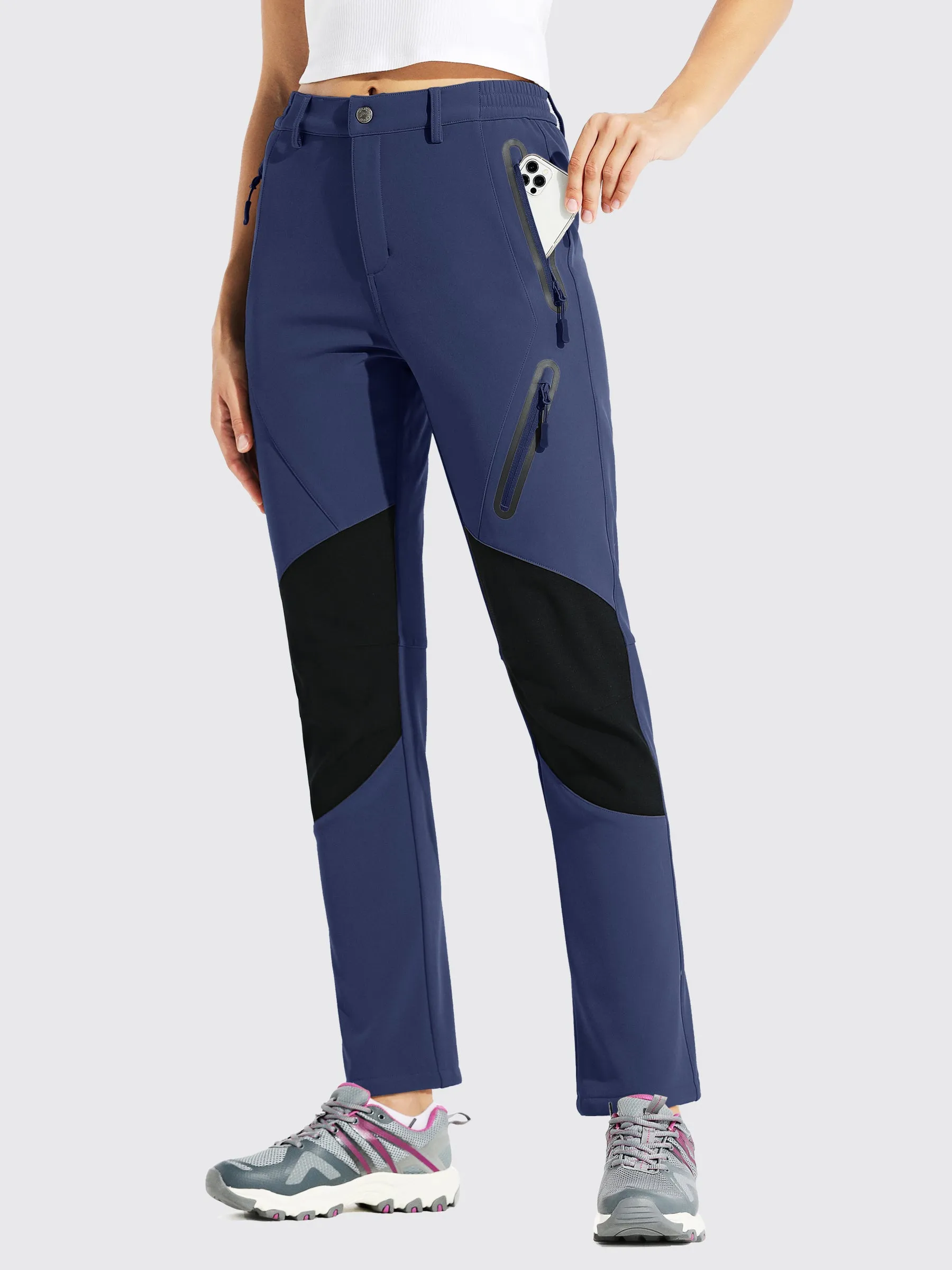 Women's Fleece Lined Snow Cargo Pants