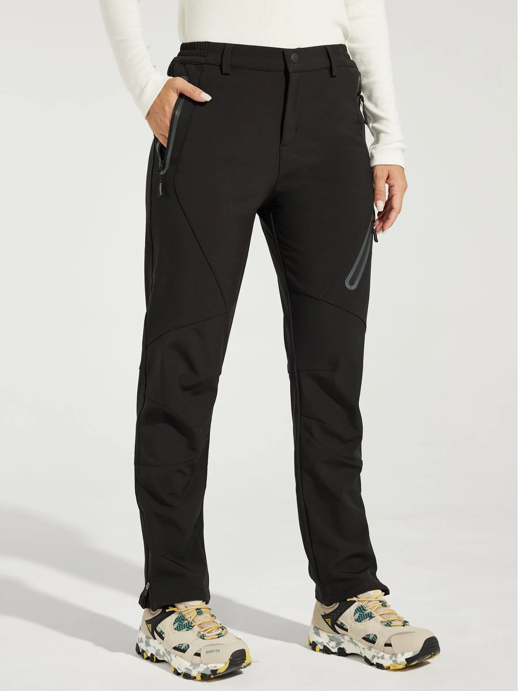 Women's Fleece Lined Snow Cargo Pants