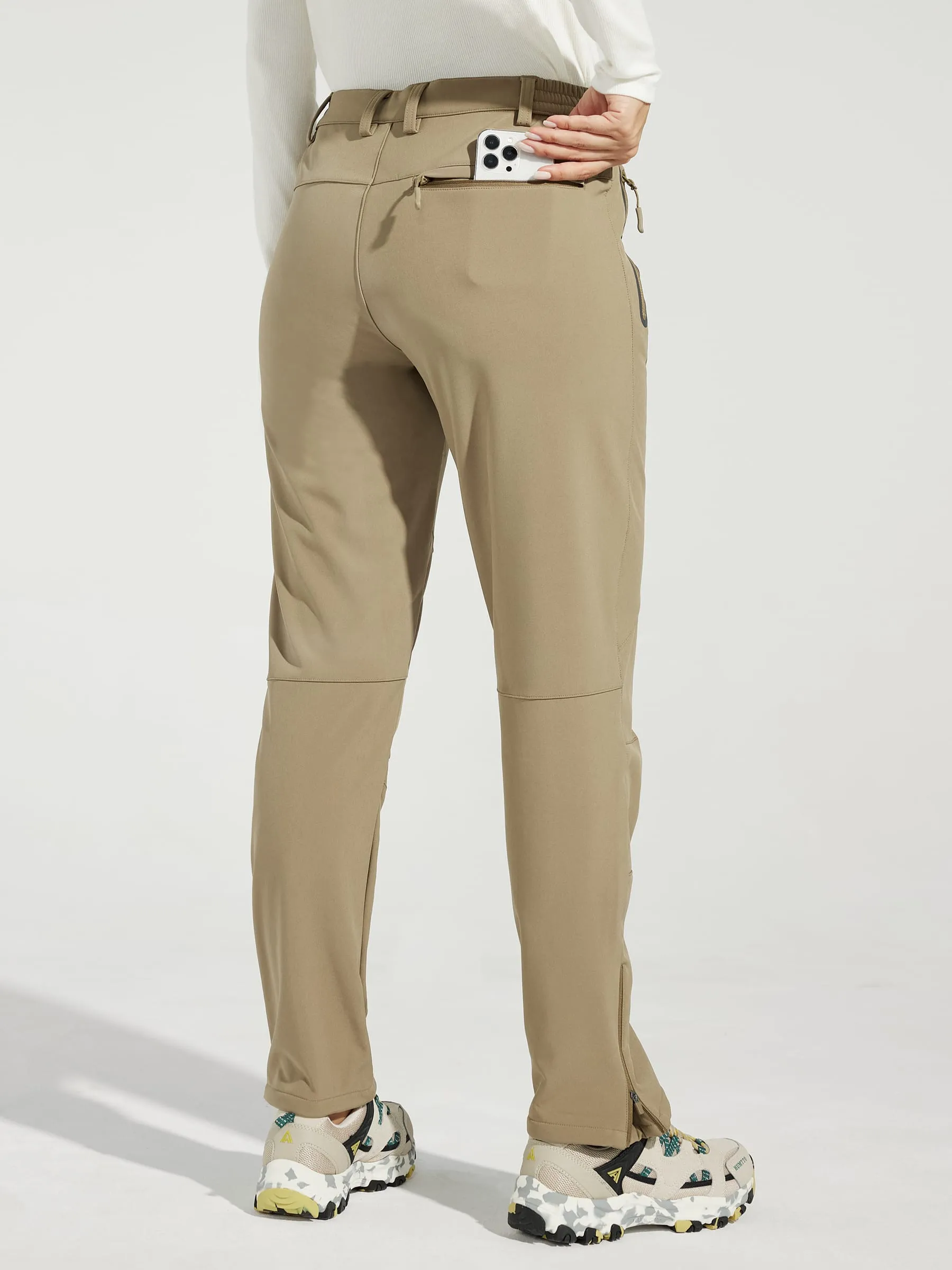 Women's Fleece Lined Snow Cargo Pants