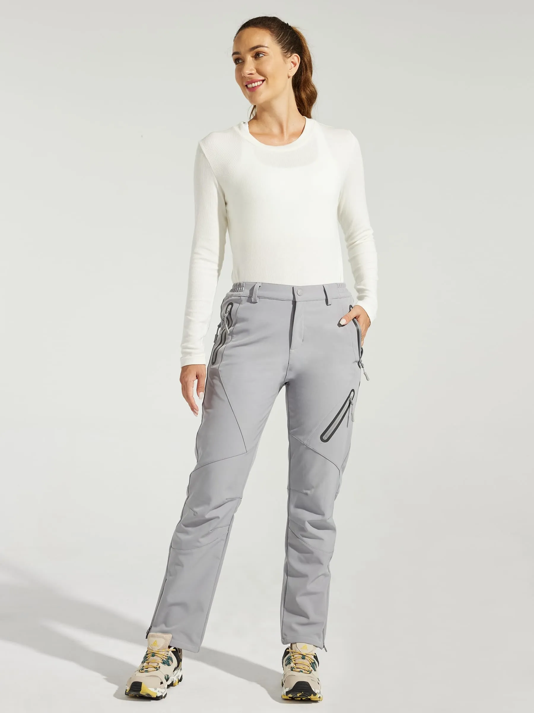 Women's Fleece Lined Snow Cargo Pants