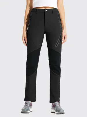 Women's Fleece Lined Snow Cargo Pants
