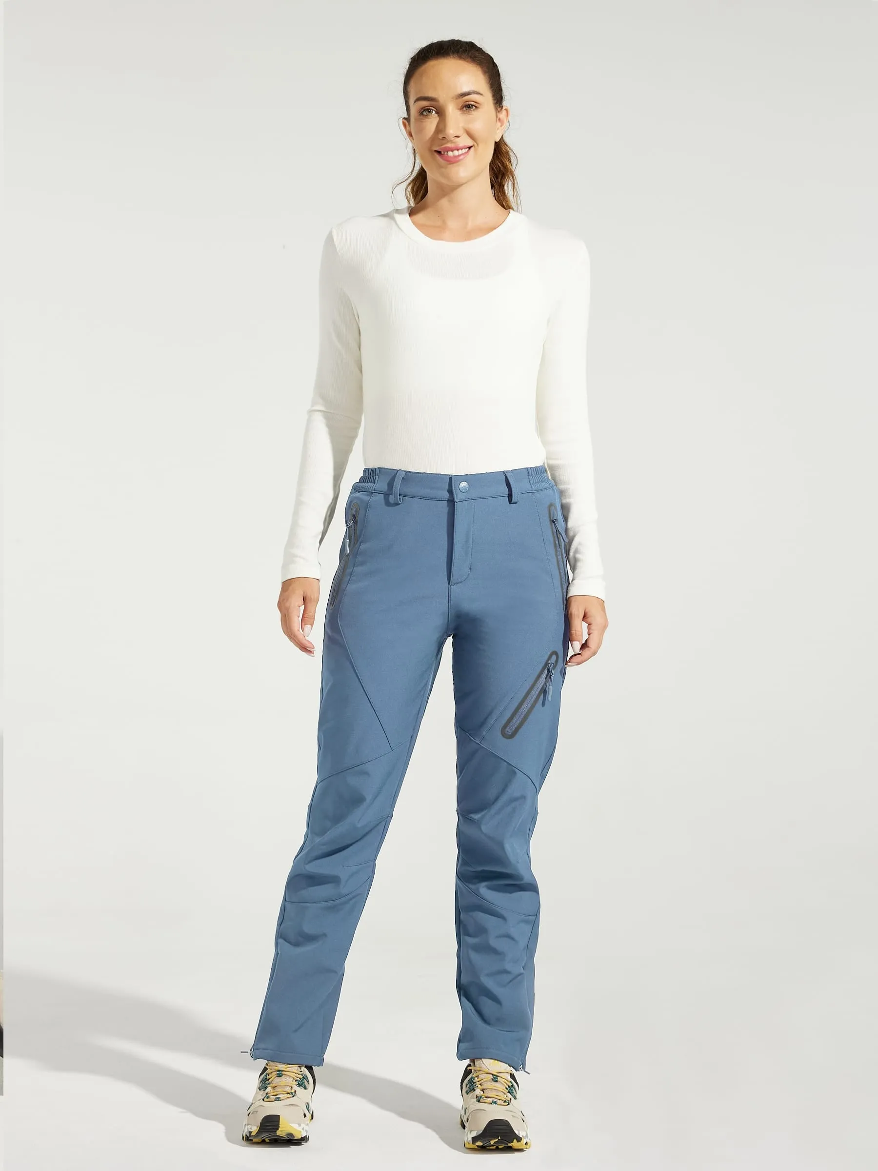 Women's Fleece Lined Snow Cargo Pants