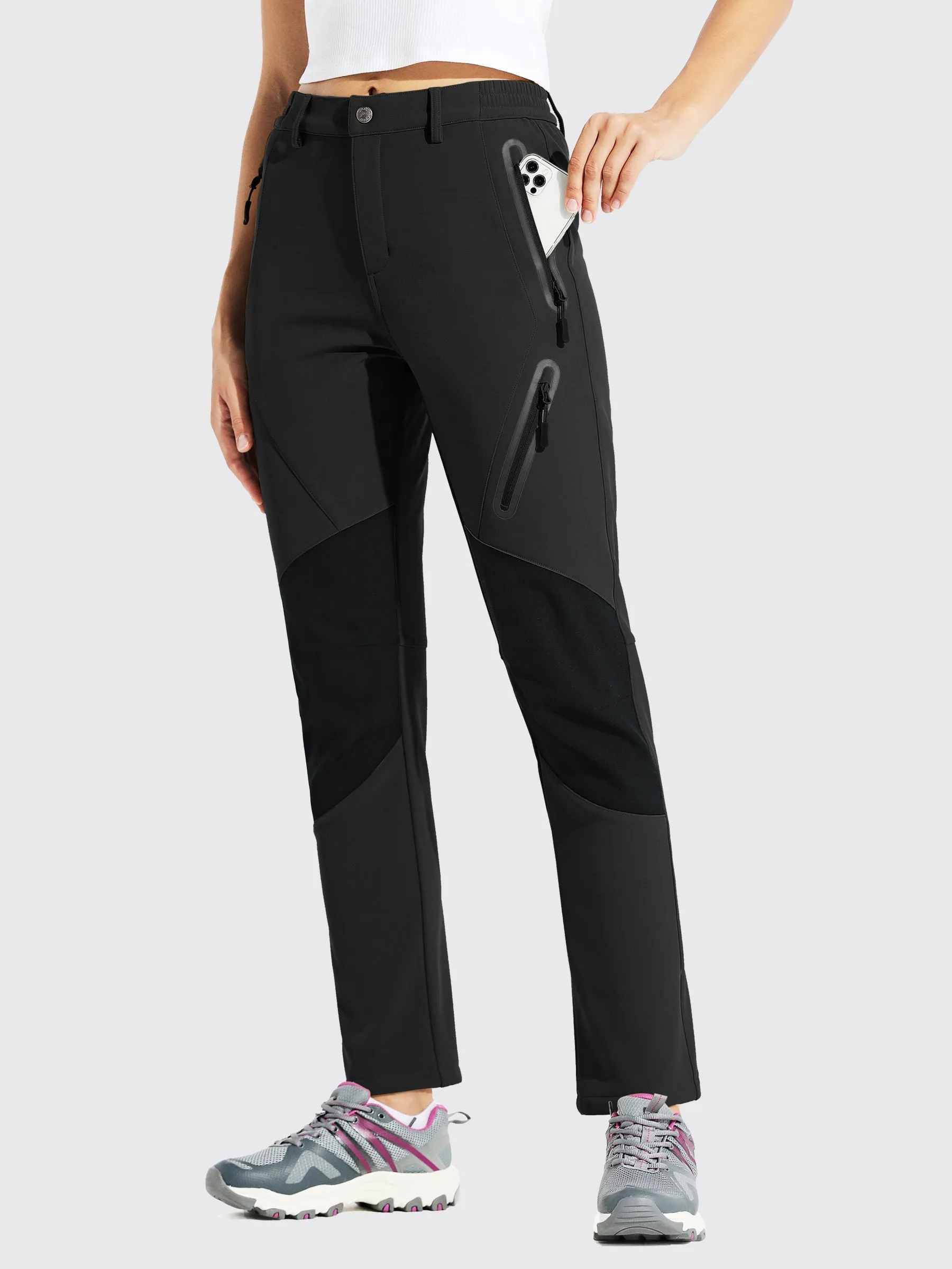 Women's Fleece Lined Snow Cargo Pants