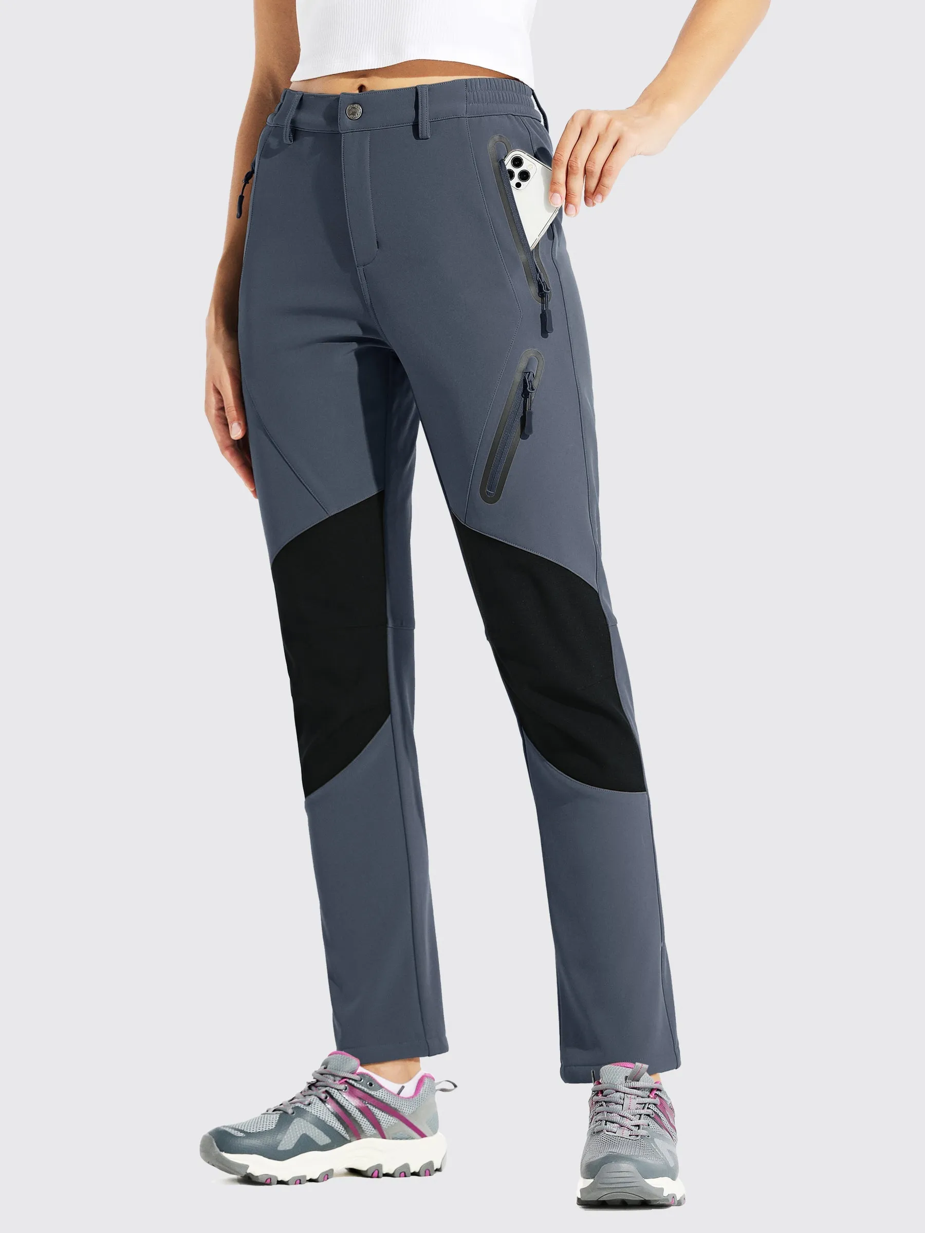Women's Fleece Lined Snow Cargo Pants