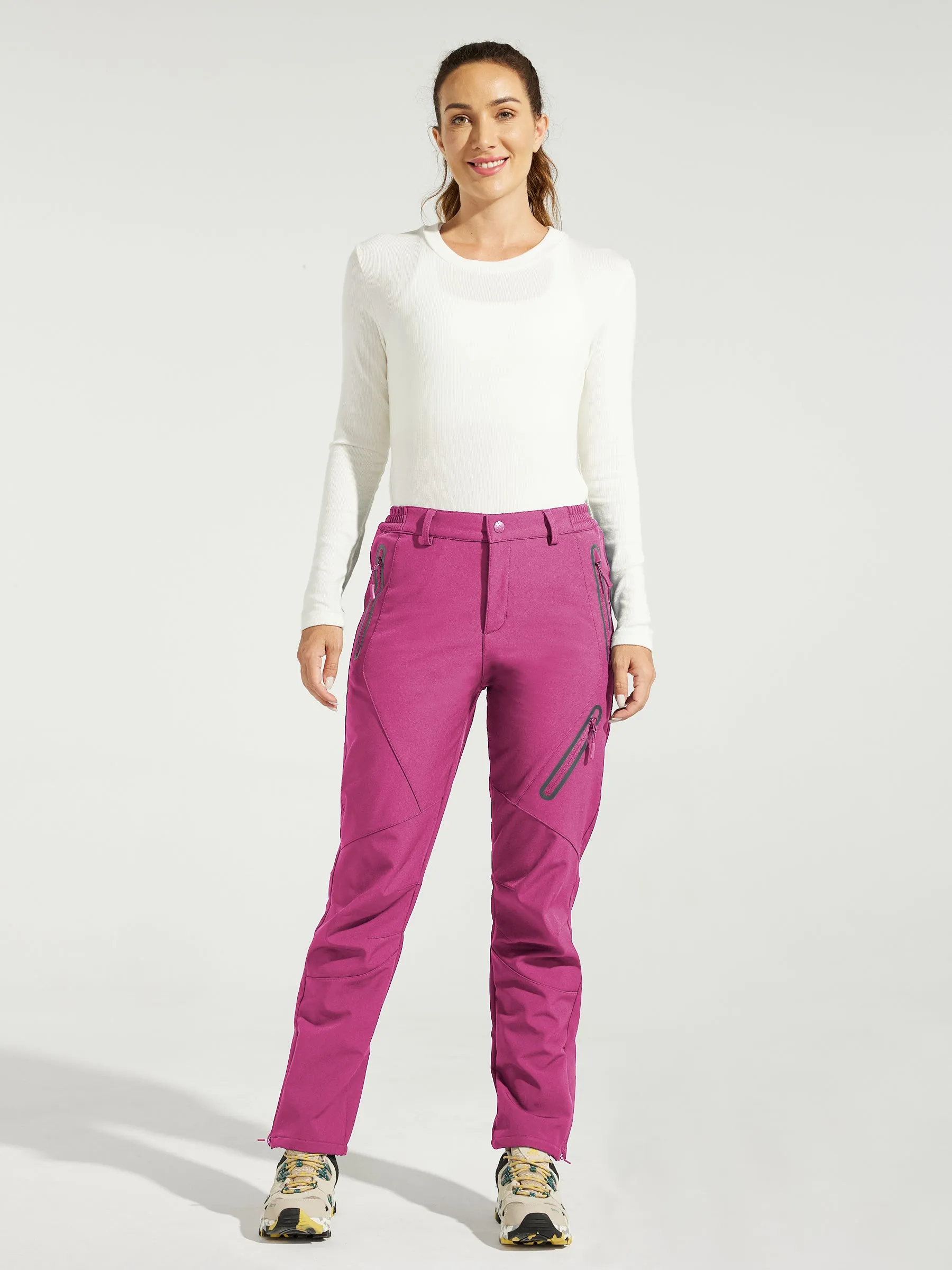 Women's Fleece Lined Snow Cargo Pants