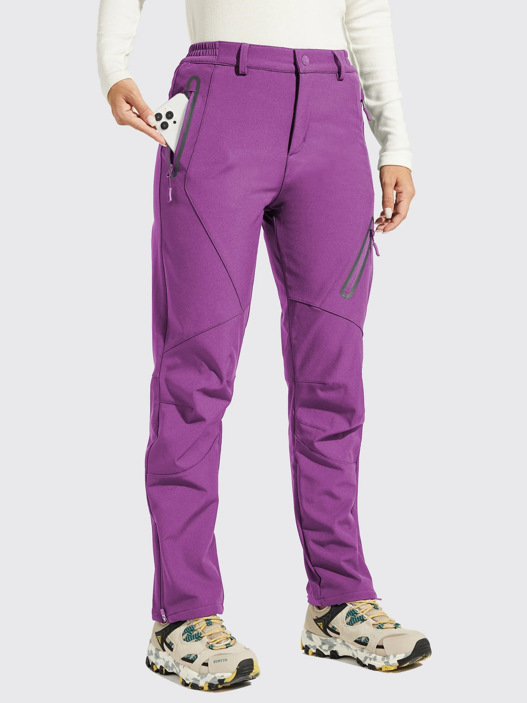 Women's Fleece Lined Snow Cargo Pants