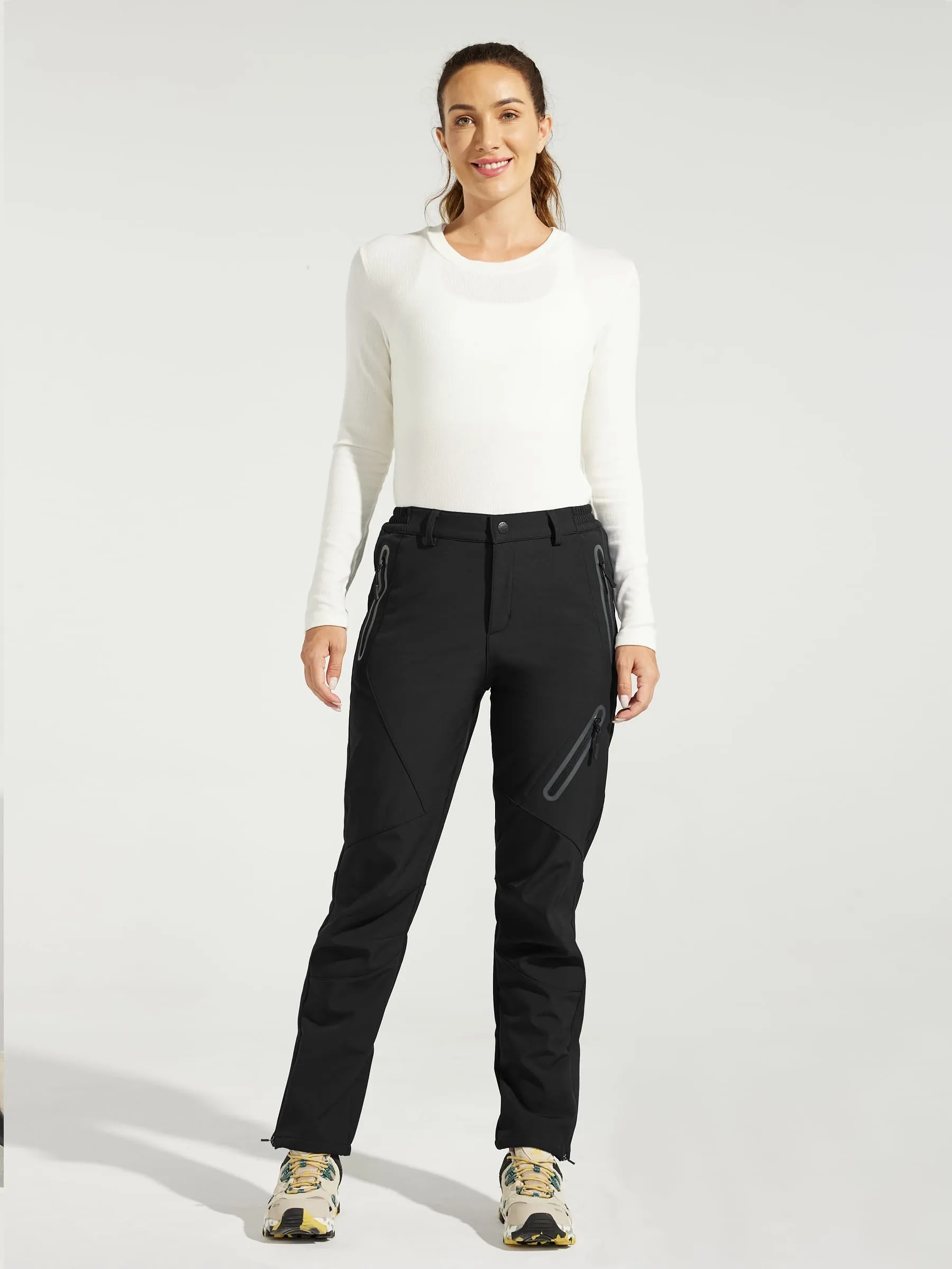 Women's Fleece Lined Snow Cargo Pants