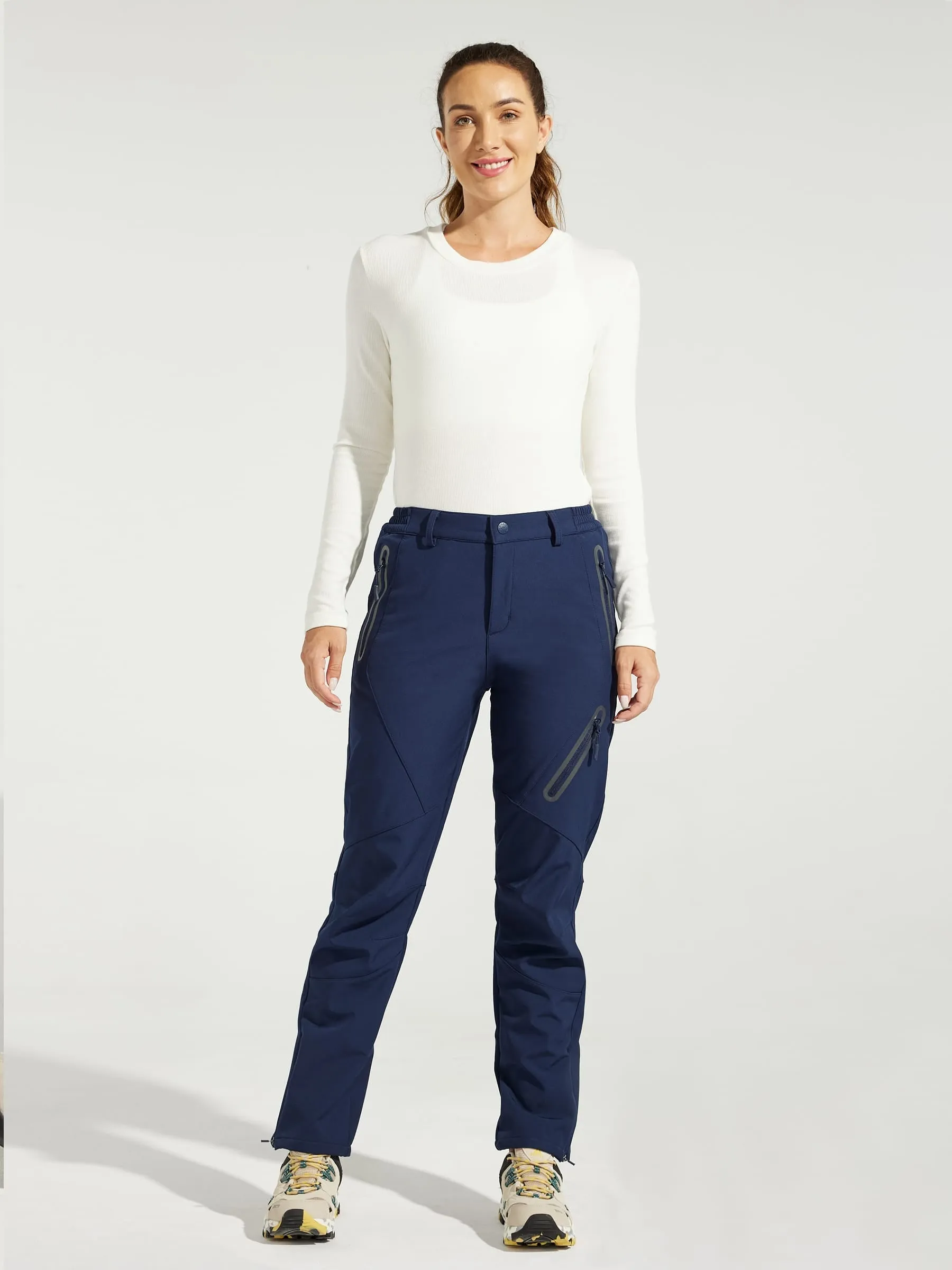 Women's Fleece Lined Snow Cargo Pants